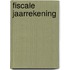 Fiscale jaarrekening