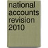National accounts revision 2010