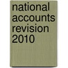 National accounts revision 2010 by Jan van Dalen