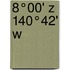 8°00' Z 140°42' W