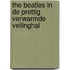 The Beatles in de prettig verwarmde veilinghal