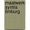 Maatwerk SYNTRA Limburg by S.A.J. van Iersel
