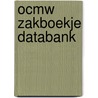 OCMW Zakboekje databank door Onbekend
