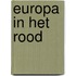 Europa in het rood