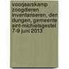 Voorjaarskamp zoogdieren inventariseren, Den Dungen, gemeente Sint-Michielsgestel 7-9 juni 2013 by Isabel Lammes