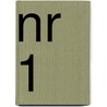 Nr 1 by Marij Rahder