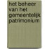 Het beheer van het gemeentelijk patrimonium
