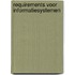 Requirements voor informatiesystemen