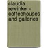 Claudia Rewinkel - coffeehouses and galleries