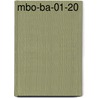 MBO-BA-01-20 door Onbekend