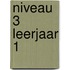 niveau 3 leerjaar 1
