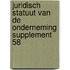 Juridisch statuut van de onderneming supplement 58