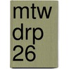 MTW DRP 26 door Onbekend