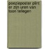 Poezieposter Plint Er zijn uren van Toon Tellegen