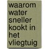 Waarom water sneller kookt in het vliegtuig