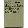 Modulaire databanken veiligheid en milieu by Unknown