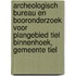 Archeologisch bureau en booronderzoek voor plangebied Tiel Binnenhoek, gemeente Tiel