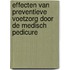Effecten van preventieve voetzorg door de medisch pedicure