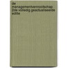 De managementvennootschap 2de volledig geactualiseerde editie by Marc Gielis