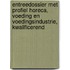 Entreedossier met profiel horeca, voeding en voedingsindustrie, kwalificerend