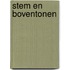 Stem en Boventonen