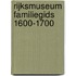Rijksmuseum familiegids 1600-1700