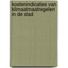 Kostenindicaties van klimaatmaatregelen in de stad by Unknown
