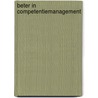 Beter in competentiemanagement by Pierre Winkler