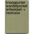 Knooppunter Wandelpocket Antwerpen + necklace