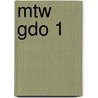 MTW GDO 1 door Onbekend