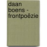 Daan Boens - Frontpoëzie door Yves T'Sjoen