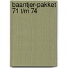 Baantjer-pakket 71 t/m 74 by Baantjer