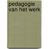 Pedagogie van het werk door Rouke Broesma
