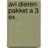 AVI dieren pakket a 3 ex.
