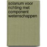 Solanum voor richting met component wetenschappen