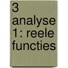 3 analyse 1: reele functies by Unknown