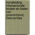 Handleiding intersectorale kosten en baten van (preventieve) interventies