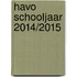 havo schooljaar 2014/2015