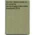 Monitor dakloosheid en chronische verslavingsproblematiek Enschede 2014