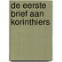 De eerste brief aan Korinthiers