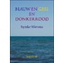 Blauw en geel en donkerrood