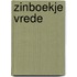 Zinboekje Vrede