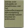 Advies over reikwijdte en detailniveau van het milieueffectrapport dijkversterking Houtribdijk tussen Lelystad en Enkhuizen by Commissie voor de m.e.r.
