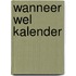 Wanneer wel kalender