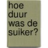 Hoe duur was de suiker?