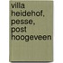 Villa Heidehof, Pesse, Post Hoogeveen