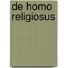 De homo religiosus by W. Kenens