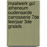 Maatwerk GO! Atheneum Oudenaarde Carrosserie 7de leerjaar 3de graads by S.A.J. van Iersel