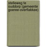 Stelleweg te Ouddorp (gemeente Goeree-Overflakkee) door I.S.J. Beckers