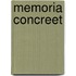 Memoria concreet